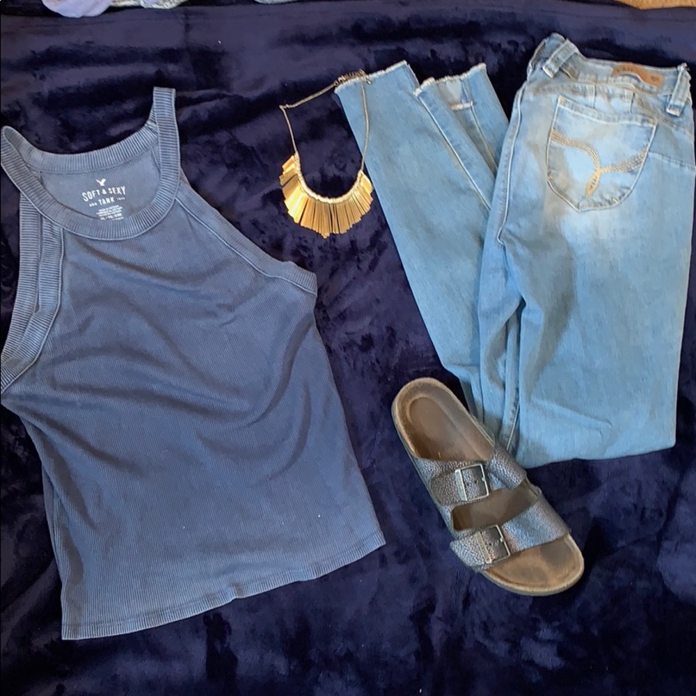 American Eagle croptop tank